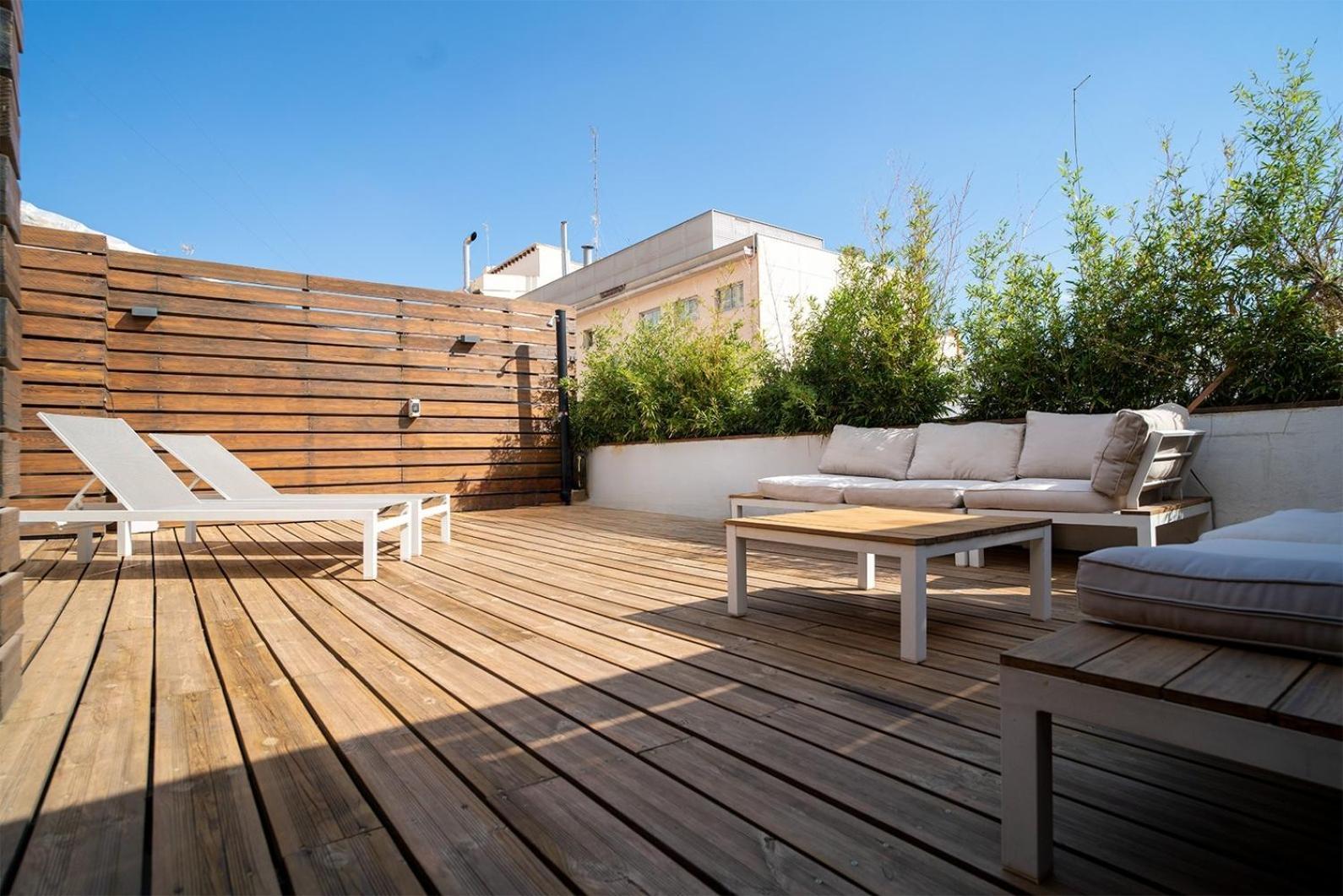 Atico Con Terraza Y Jacuzzi En El Centro Apartment Валенсия Стая снимка